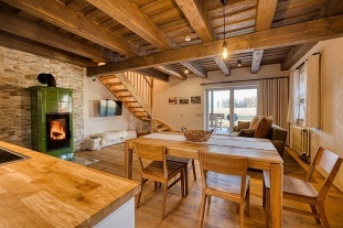 Chalupa wellness a kachlov kamna - Jesenky