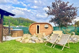 Wellness chata Beskydy - sauna, vivka - Pustevny