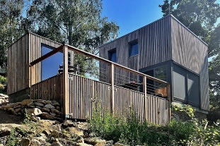 Nov� objekt: Wellness chata - Glamping s v�hledem - hrad Lipnice