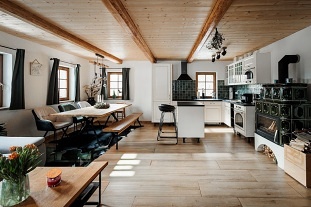 Chalupa Tanvaldský Špičák - Vodní nádrž Souš