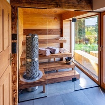 Roubenka se saunou na Šumavě - Boubínský prales