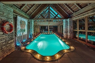 Chalupa vnitn bazn a sauna - Broumovsko