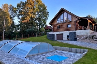 Nov� objekt: Kanadsk� srub wellness a baz�n - Jizersk� hory 6C-166