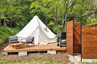 Nov� objekt: Glamping stan u vinice - Drahansk� vrchovina 1M-550
