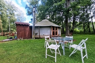 Glamping s vířivkou a zvířátky - CHKO Slavkovský les