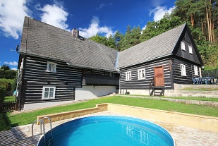 Nov objekt: Roubenka bazn a wellness - Mchovo jezero 7C-017