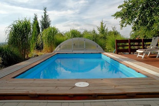 Chalupa s bazénem - Český ráj - hrad Kost