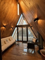Glamping chata se saunou - p�ehrada Rozko�