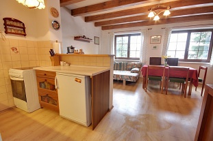 Chata se saunou - pik - Detn - Orlick hory