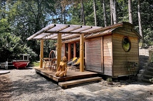 Wellness glamping u lesa - S�zava - St�edn� �echy