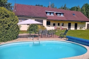 Chalupa bazén a sauna - Hrad Kámen - Vysočina