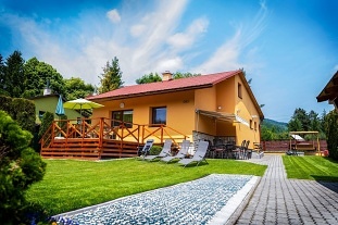 Chata bazén a zahrada - Valašsko - Rožnov