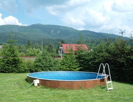 Chata s baznem - termly Velk Losiny - Jesenky