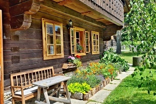 Nov objekt: Roubenka s kachlovmi kamny - umava - Volary 3C-036