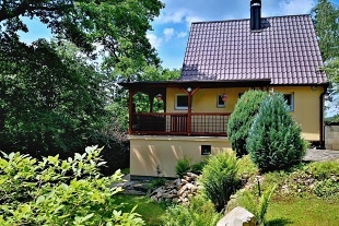 Chata Blanský les - hrad Dívčí kámen - Kleť