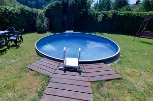 Chata s baznem - Bidlin -  Velk Losiny