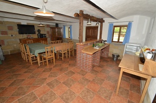 Chalupa s baznem - esk rj - Prachovsk skly