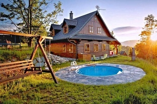 Roubenka s baznem a wellness - Star Msto