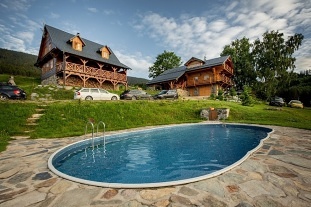 Roubenka s baznem a wellness - Star Msto