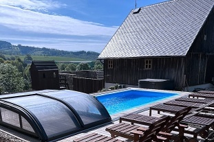 Chalupa s baznem - Krlick Snnk - Stbrnice