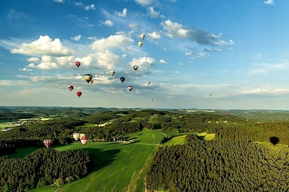 Vyhlídkové lety balónem Český ráj