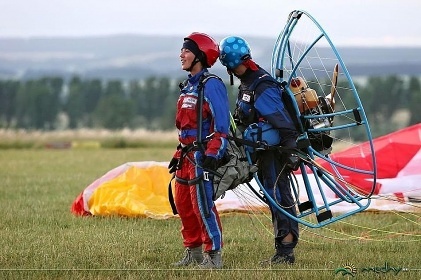 Tandemový paragliding Beskydy