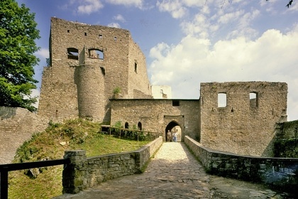 Zřícenina hradu Hukvaldy