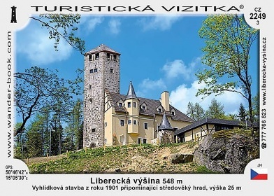 Rozhledna Liberecká výšina - Liberec