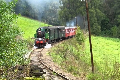 Zubrnická museální železnice - Velké Březno