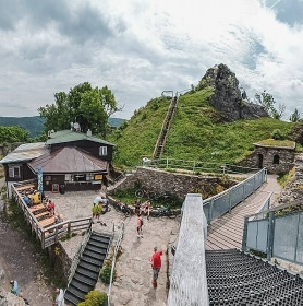 Zřícenina hradu Tolštejn - Lužické hory
