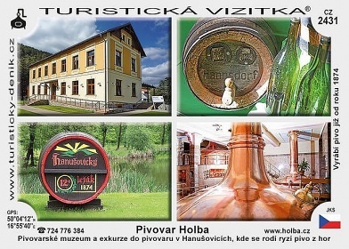Pivovarské muzeum Hanušovice - Jeseníky