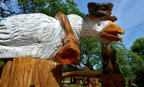 Expozice Ráj dřevěných soch - Ostravice