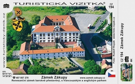 Zámek Zákupy - Liberecký kraj