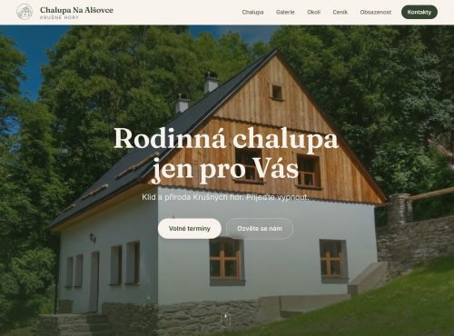 www.CS-CHALUPY.cz Marketing Partner pro Vaší chatu / chalupu